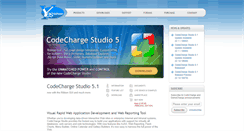 Desktop Screenshot of codecharge.com